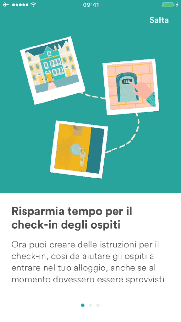 self check-in su Airbnb